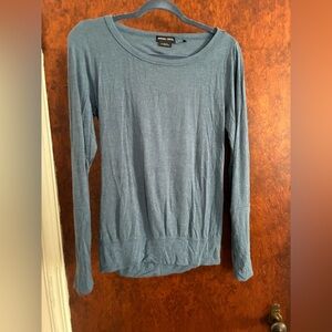 Prana Slate Blue Long Sleeve Tee